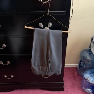 Michael Brandon Charcoal Gray Men's Dress Pants